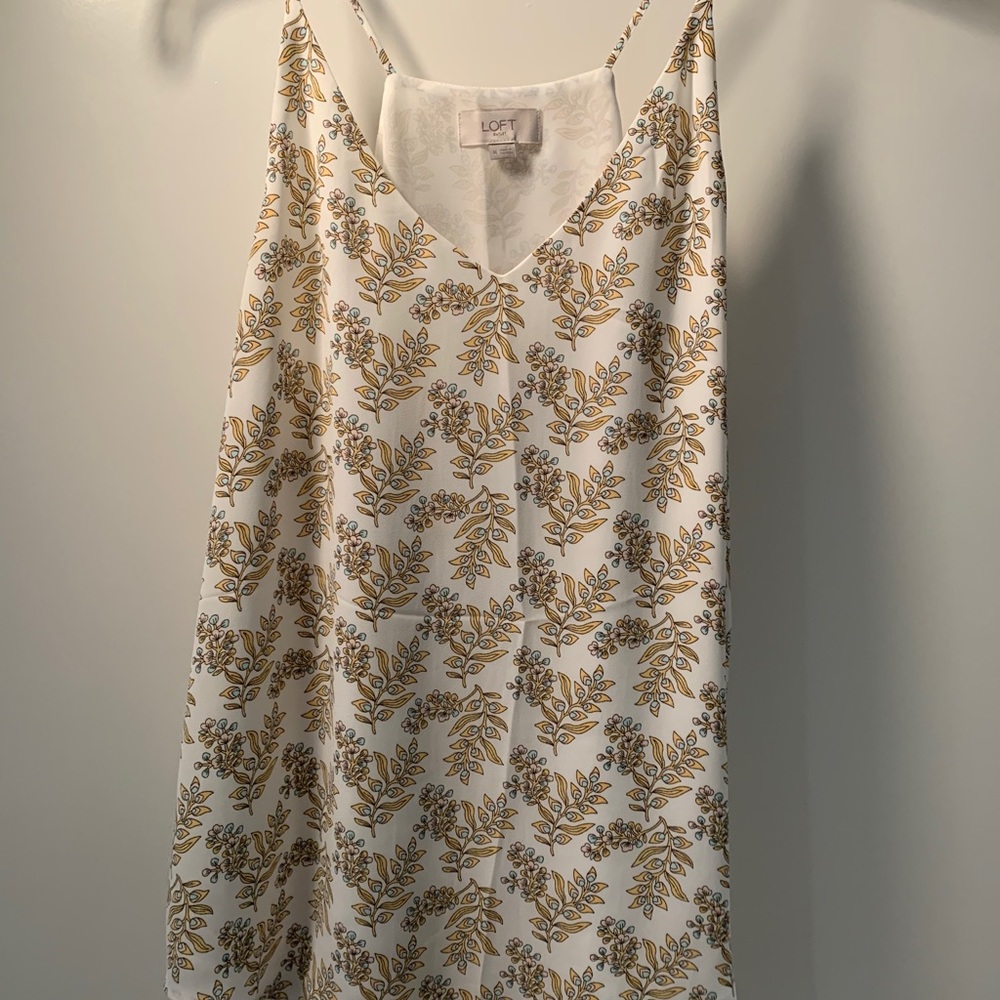 Loft floral camisole